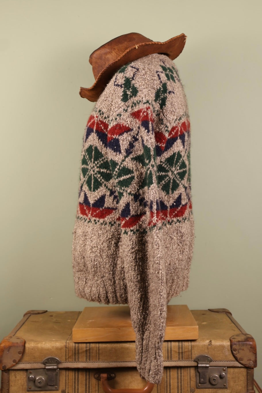 Ralph Lauren Fairisle Vintage 90’s Handknit Jumper