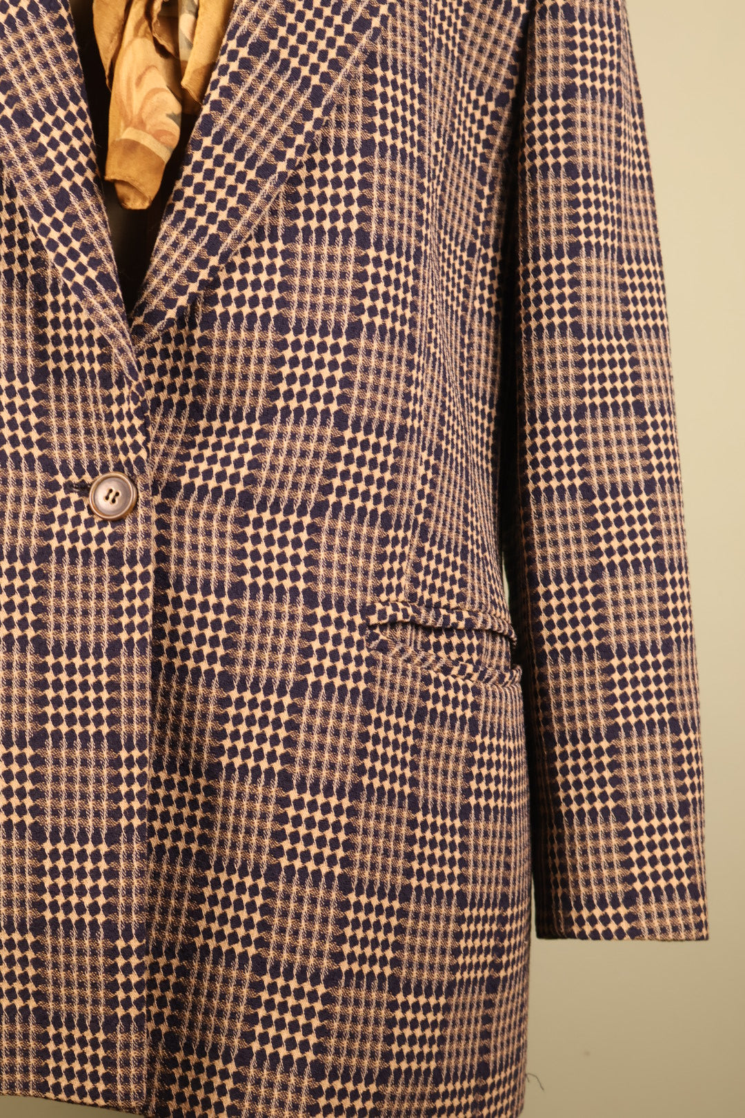 Karl Lagerfeld Vintage 90’s Check Blazer