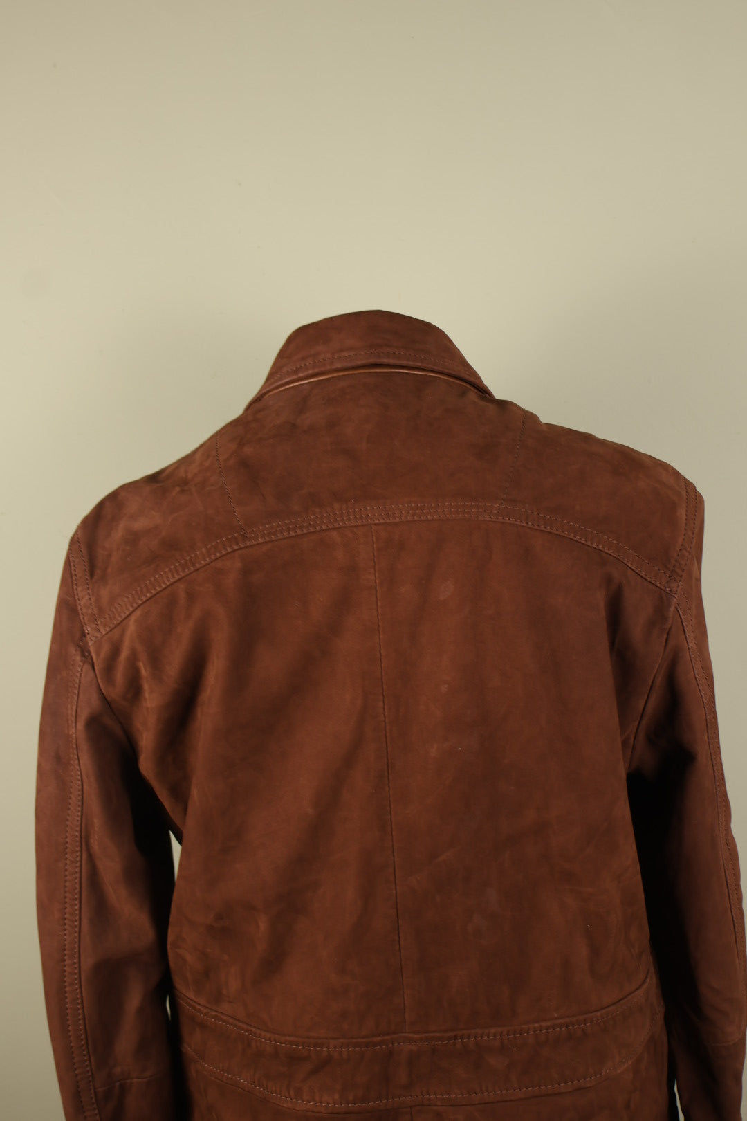 Timberland Vintage Brown Suede Leather Jacket Coat