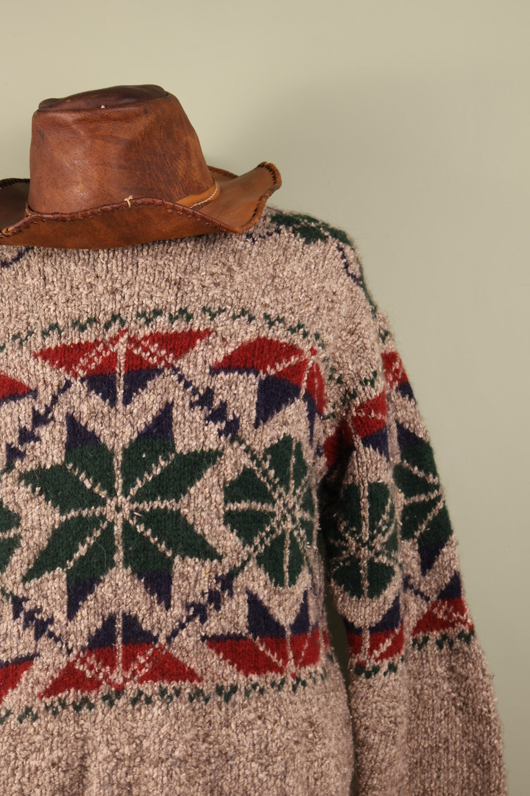 Ralph Lauren Fairisle Vintage 90’s Handknit Jumper