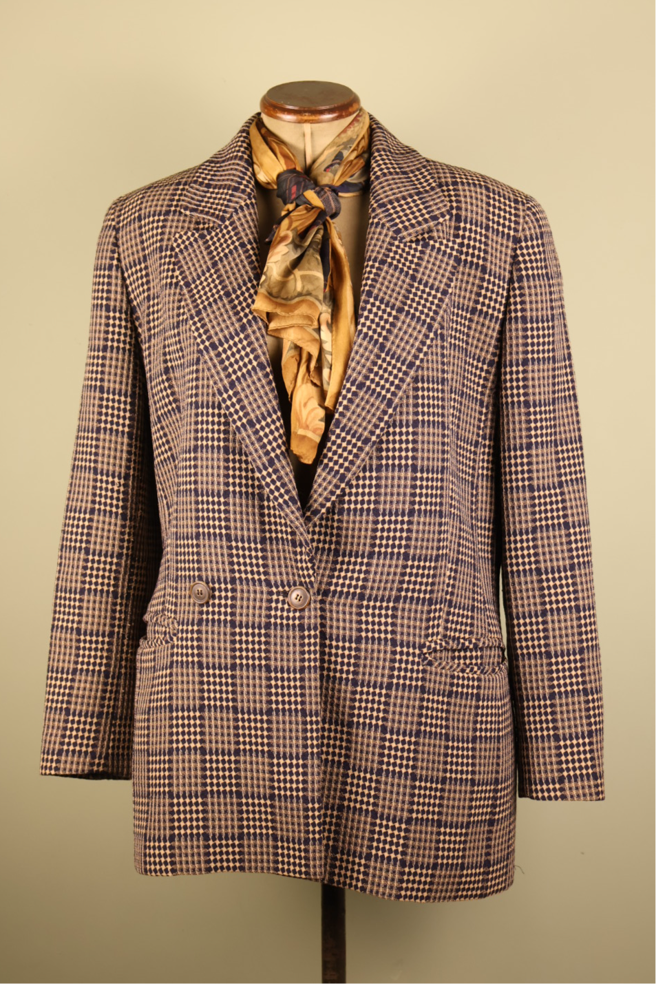 Karl Lagerfeld Vintage 90’s Check Blazer