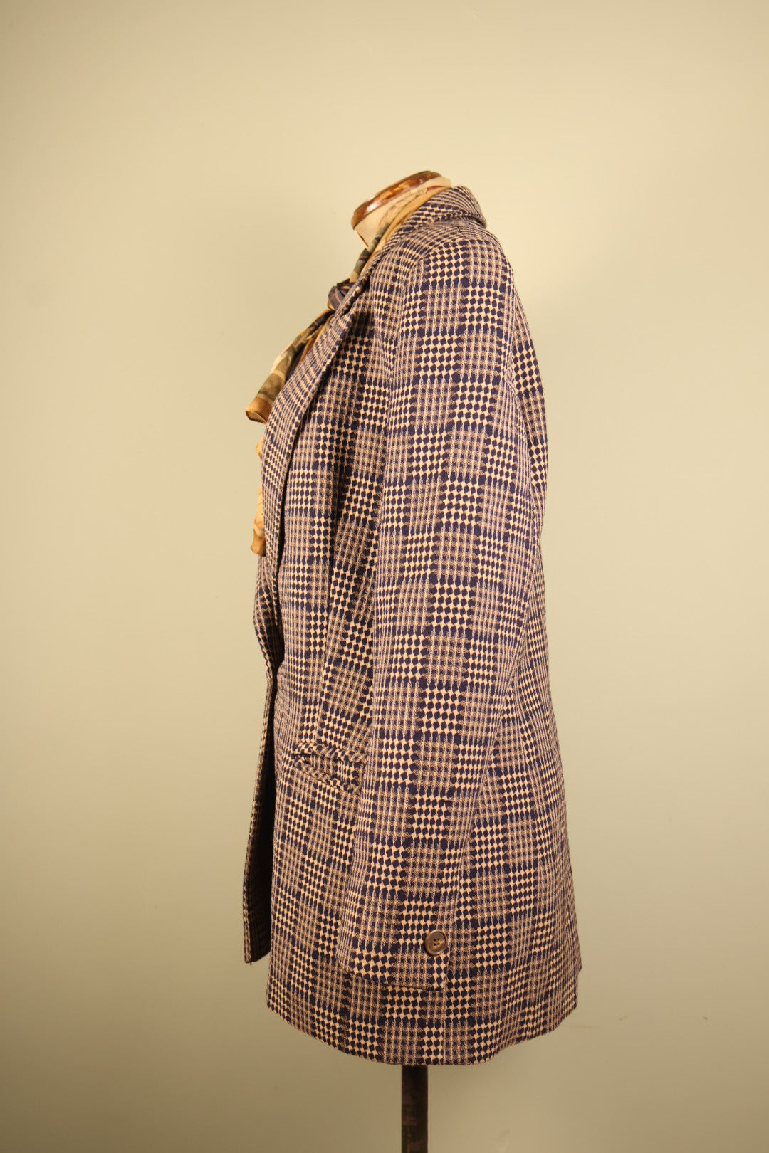 Karl Lagerfeld Vintage 90’s Check Blazer