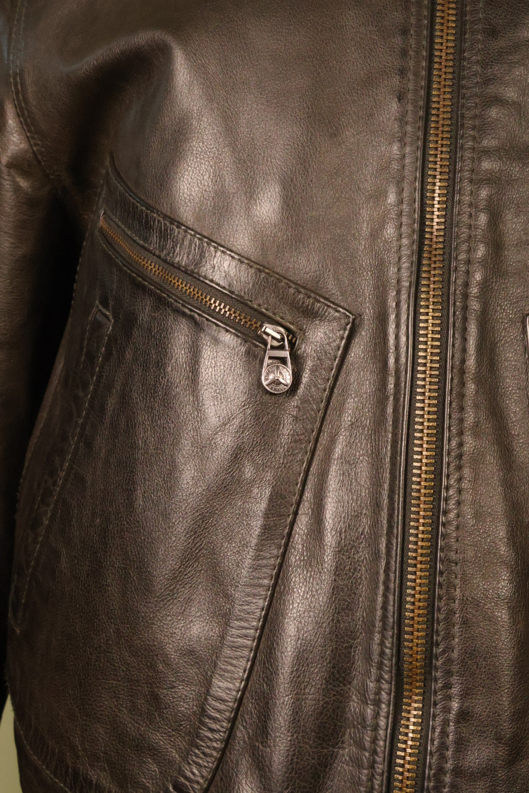 Pall Mall Vintage 90’s Black Leather Aviator Tom Cruise Jacket