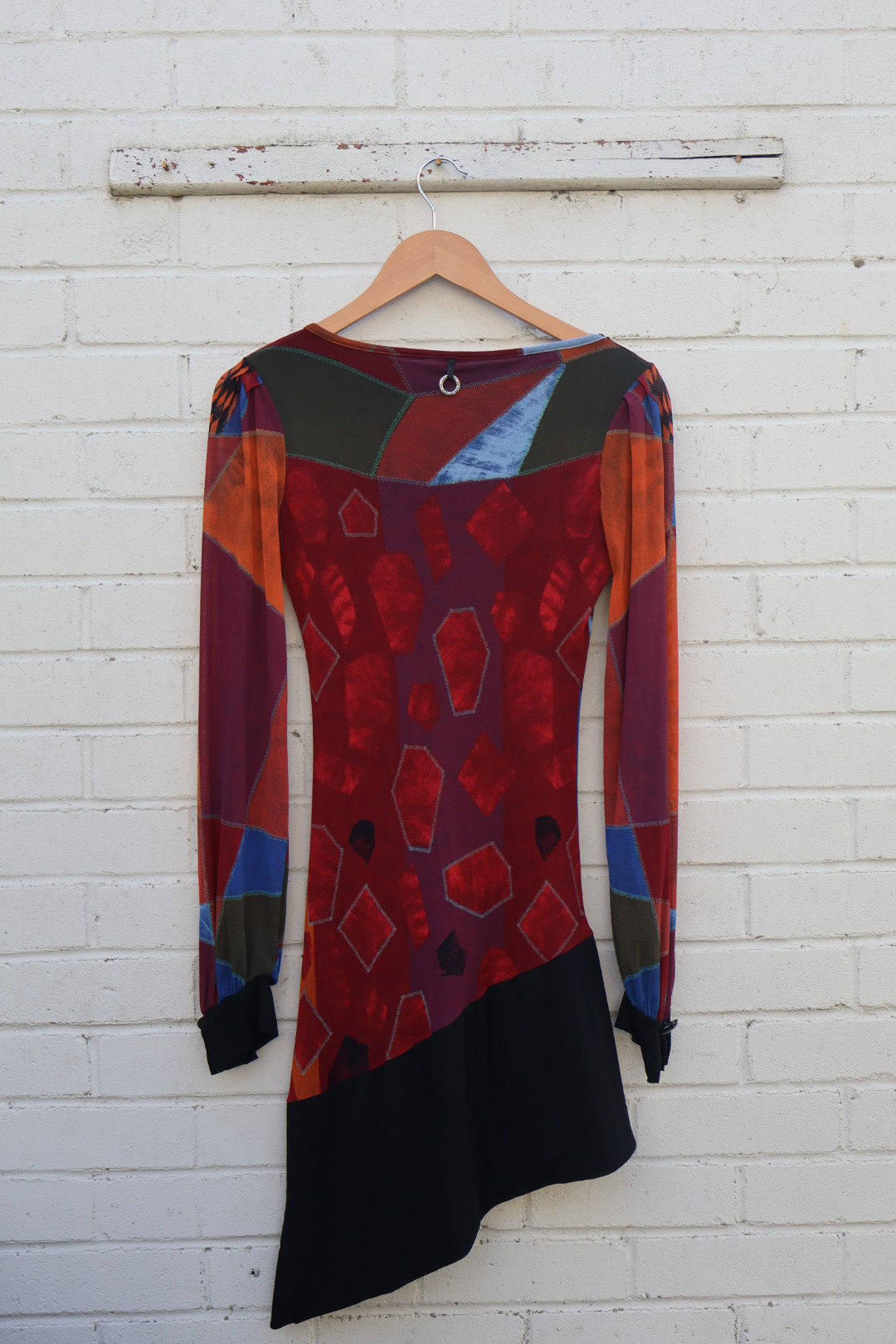Save the Queen Vintage Colourful Short Mesh Dress