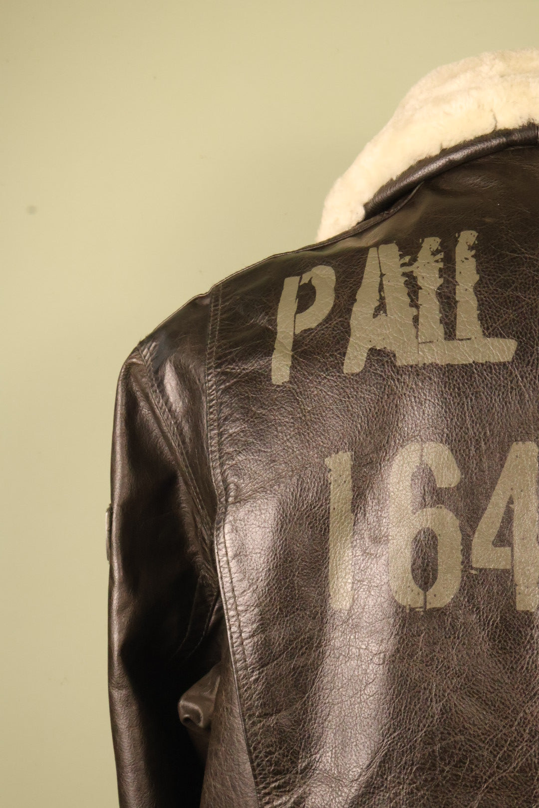 Pall Mall Vintage 90’s Black Leather Aviator Tom Cruise Jacket