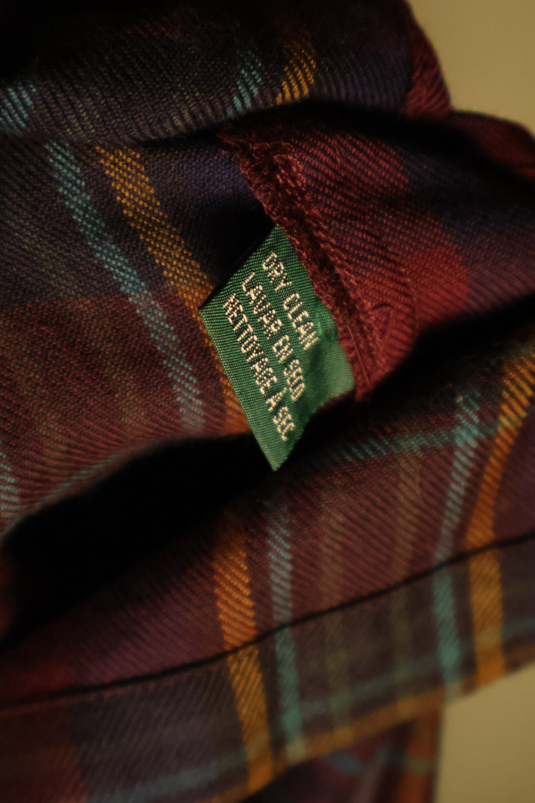 Ralph Lauren wool JK チェック　L RRL by Ralph Lauren Checked Wool Shirt Jacket | REVERSIBLE