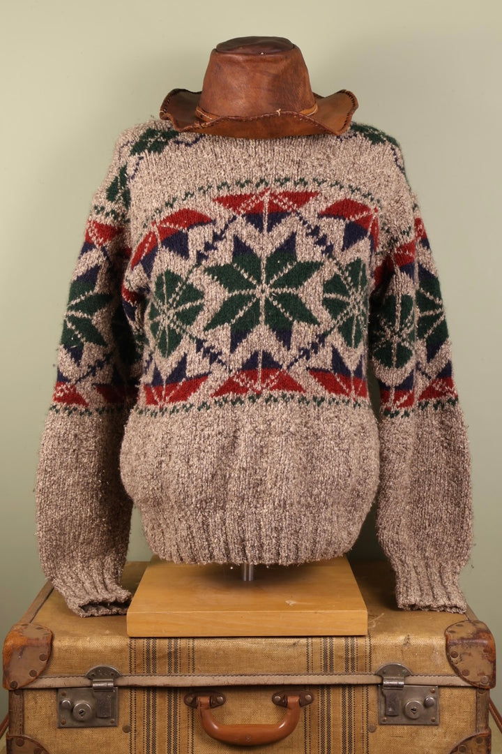 Ralph Lauren Fairisle Vintage 90’s Handknit Jumper