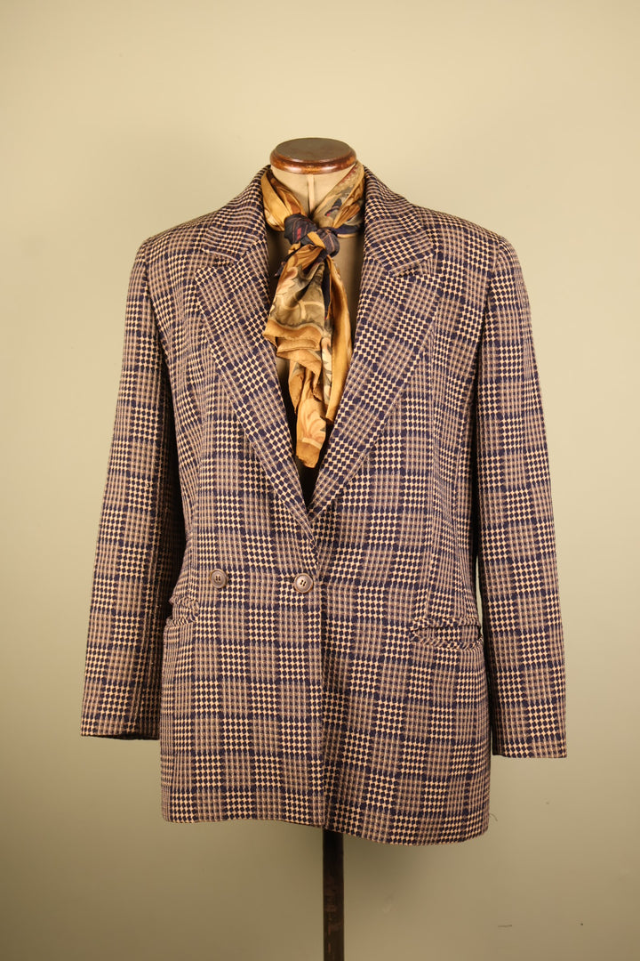 Karl Lagerfeld Vintage 90’s Check Blazer