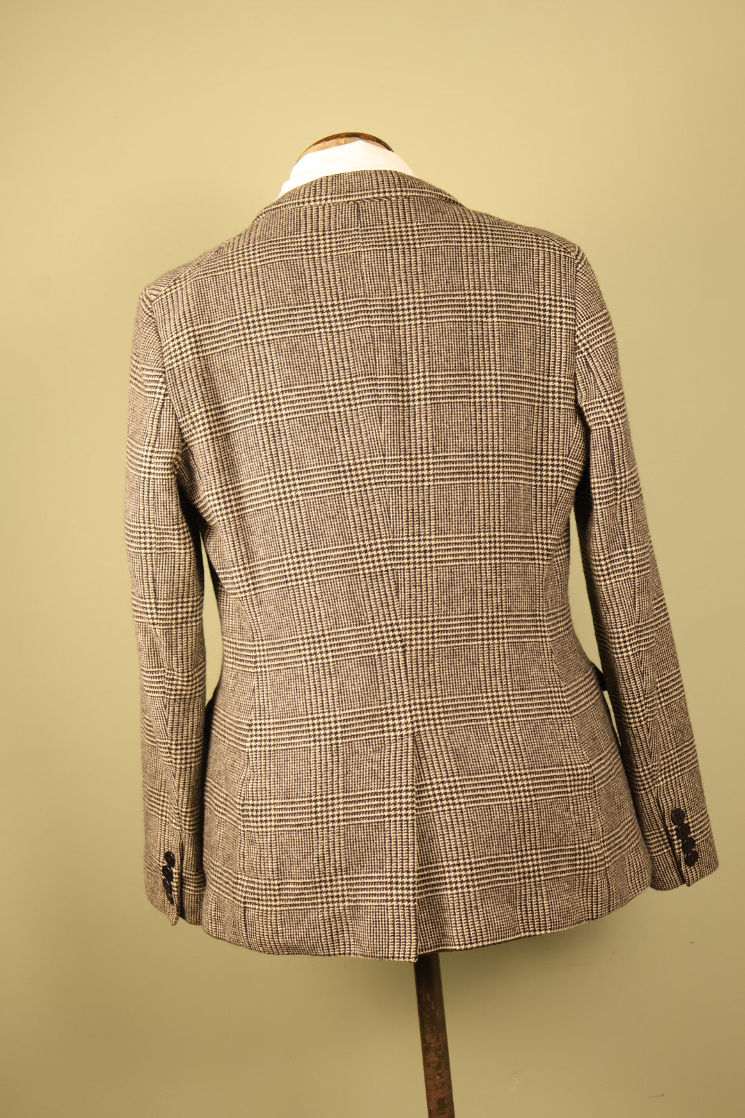 Ralph Lauren Vintage Wool Blend Check Jacket