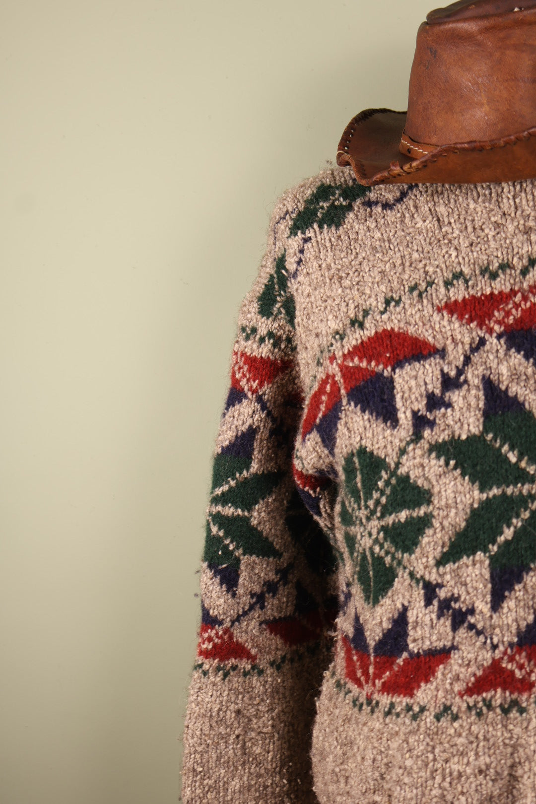 Ralph Lauren Fairisle Vintage 90’s Handknit Jumper