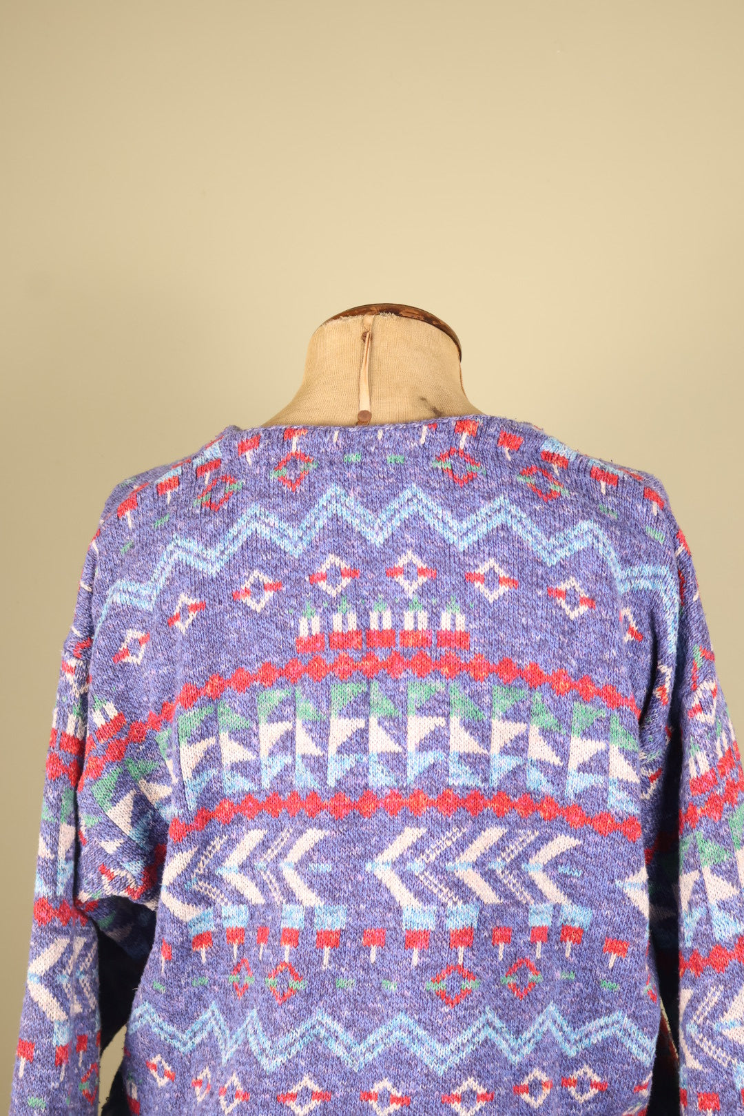 Vintage BluSport by Blumarine Aztec Knit Cardigan