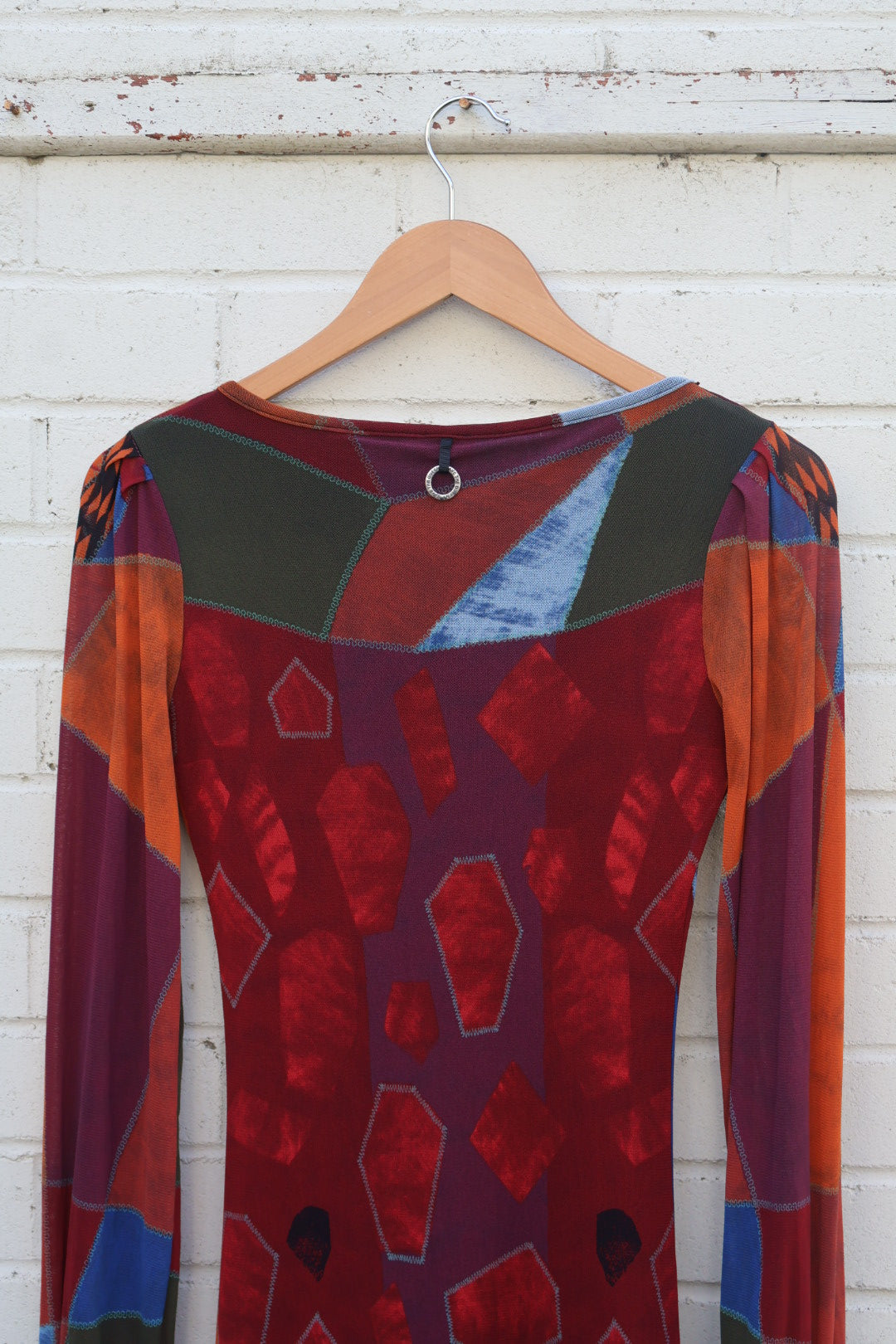 Save the Queen Vintage Colourful Short Mesh Dress