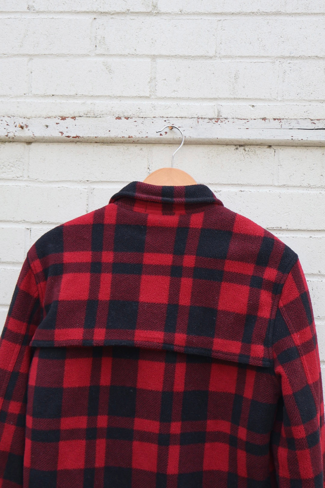 Polo Ralph Lauren Red Plaid Check Quilted Lined Fleece Jacket