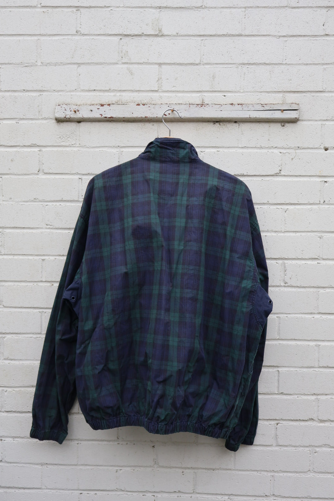 Ralph Lauren Chap Vintage 90’s Check Plaid Windbreaker Jacket