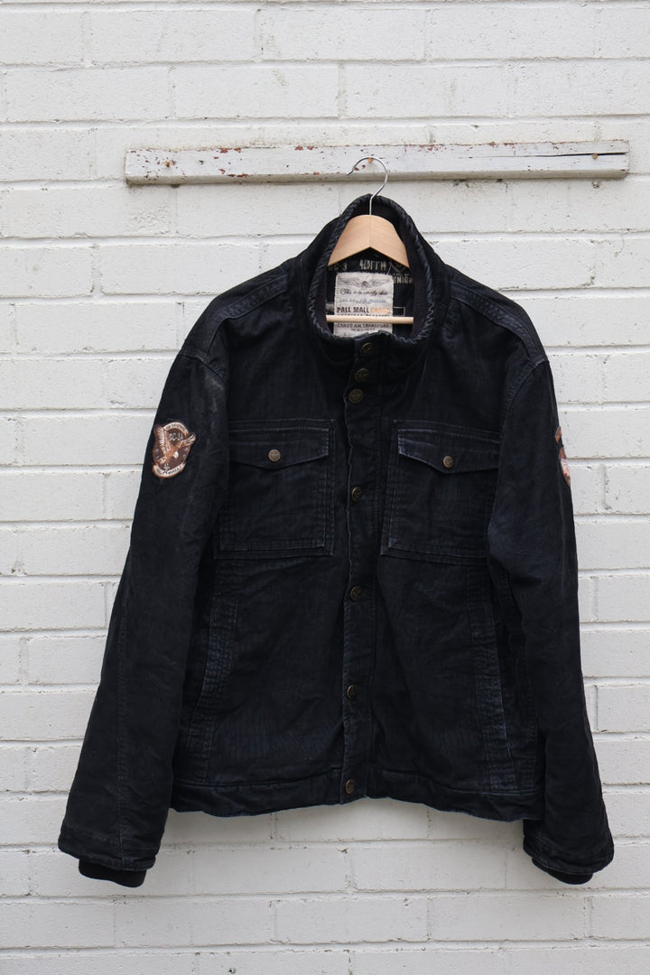 Pall Mall Vintage Black Corduroy American Jacket