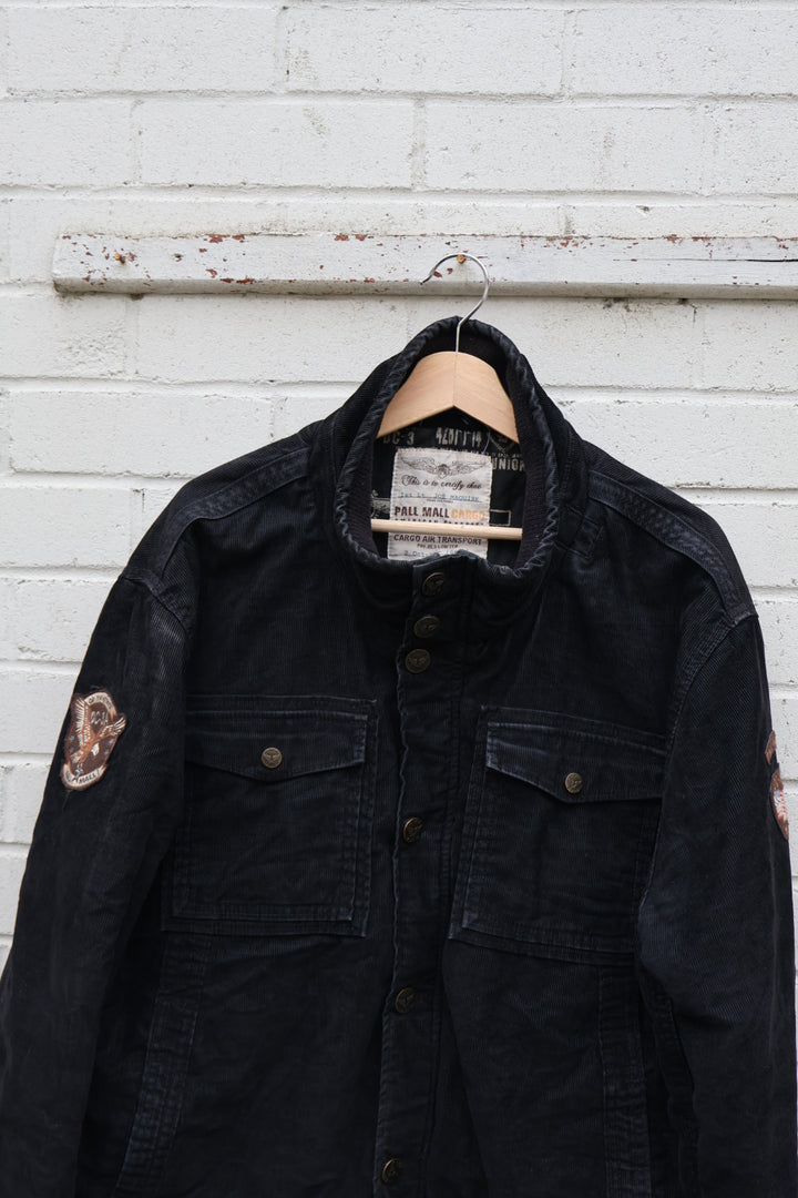 Pall Mall Vintage Black Corduroy American Jacket