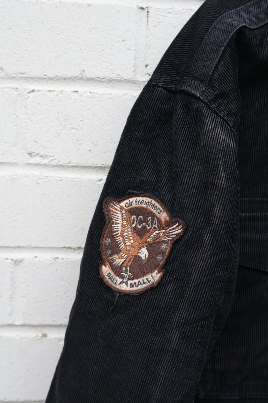 Pall Mall Vintage Black Corduroy American Jacket