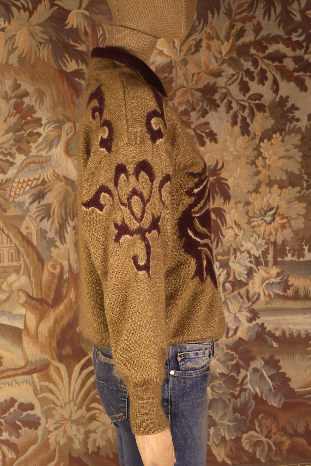 Escada Designer Vintage Horse Jumper